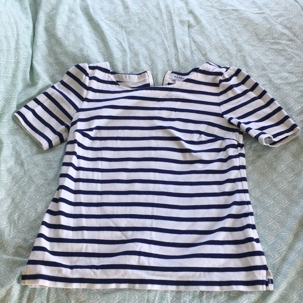 ⚓️ Navy and White Striped Shirt ⚓️